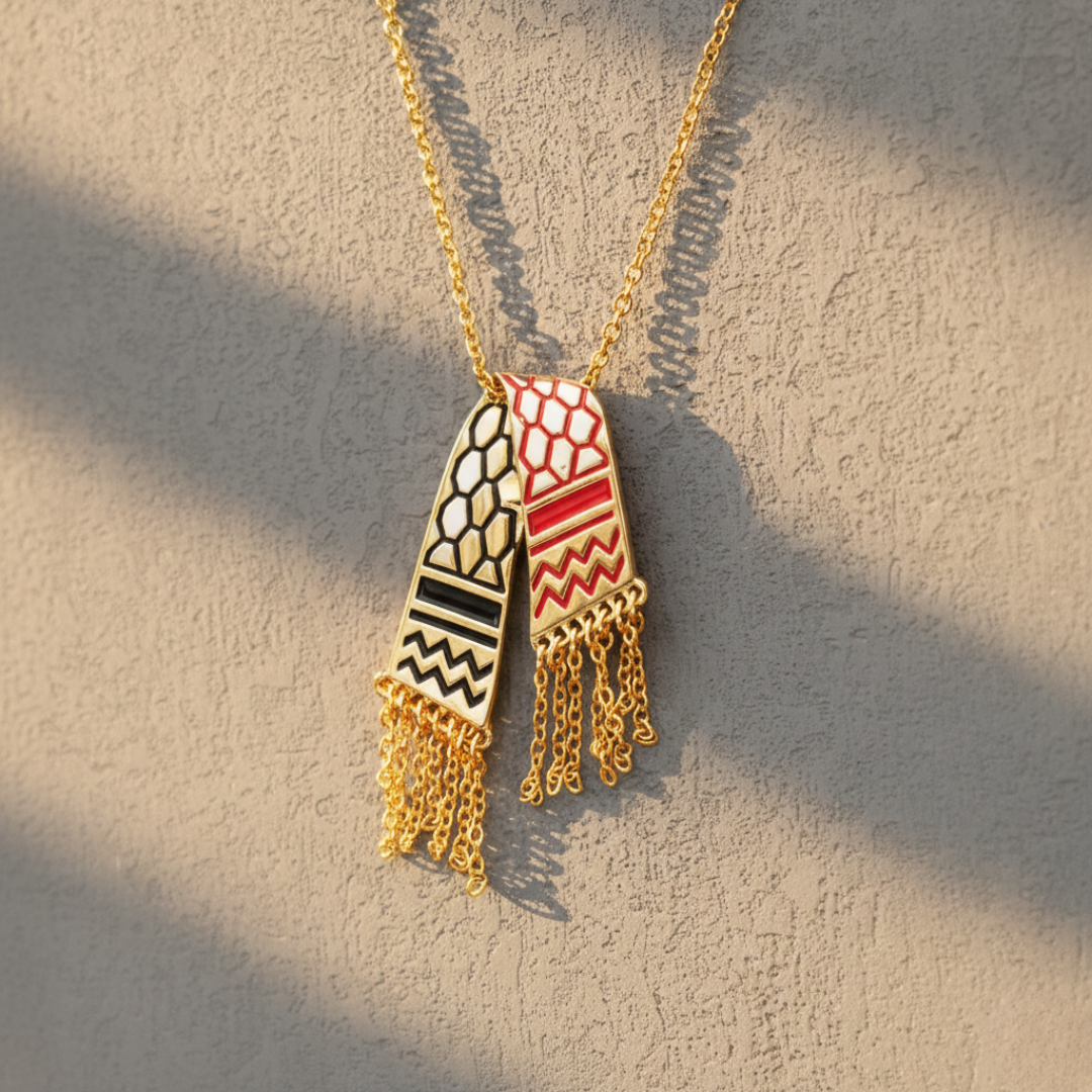 Collier Ummahya Keffiyeh