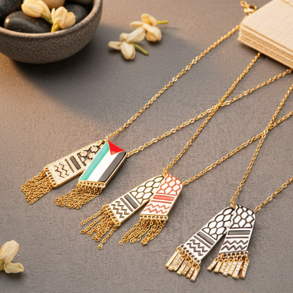 Ummahya Keffiyeh Necklace