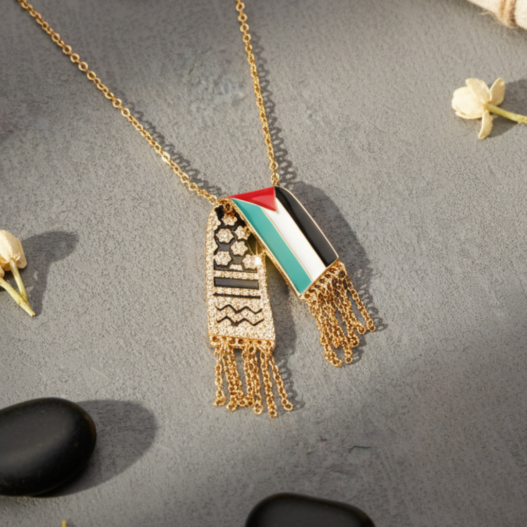 Ummahya Keffiyeh Necklace