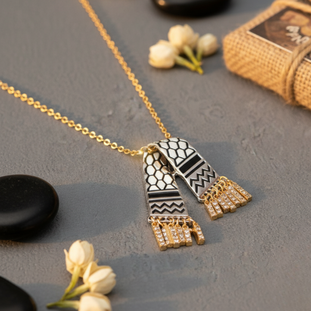 Collier Ummahya Keffiyeh