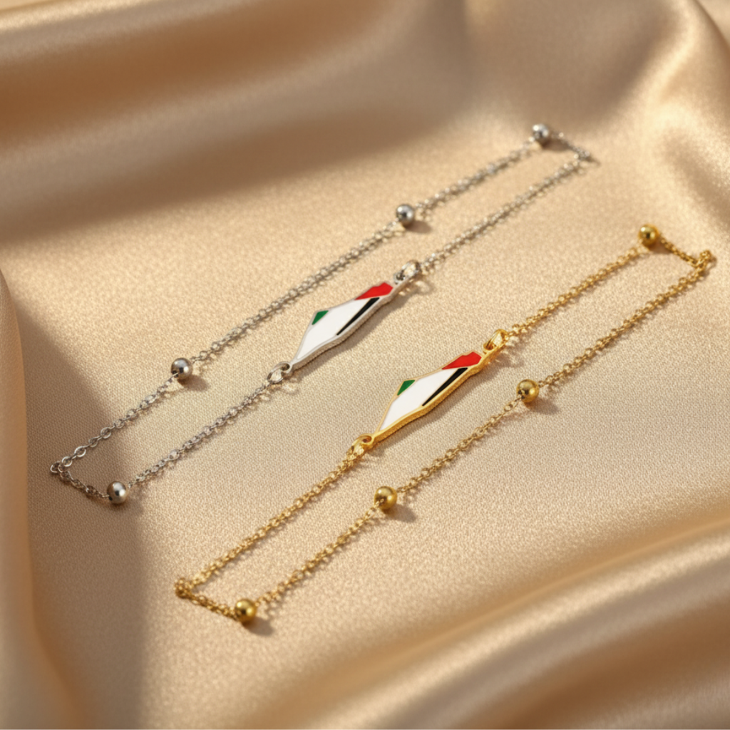 Ummahya Palestine Map Bracelet