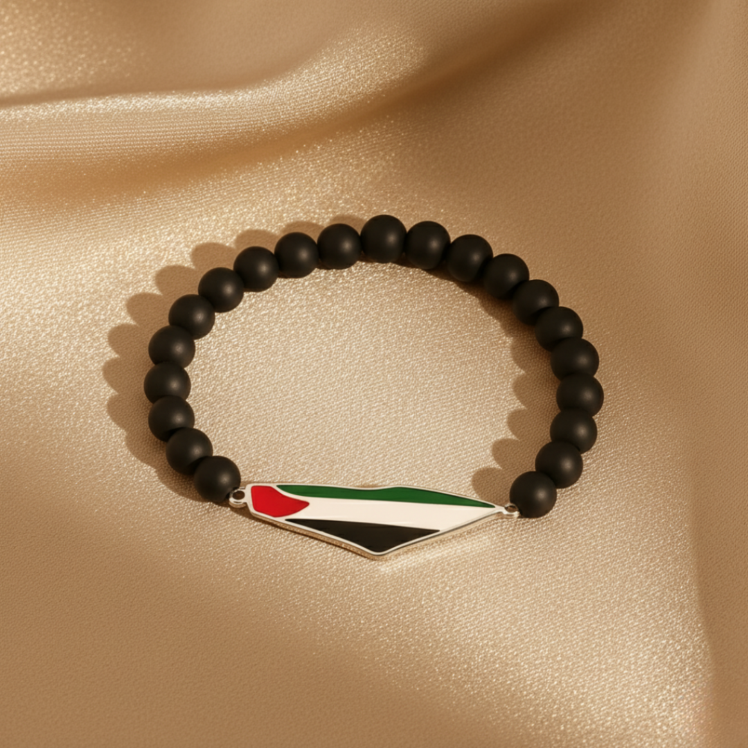 Armband met Ummahya Palestina kralen