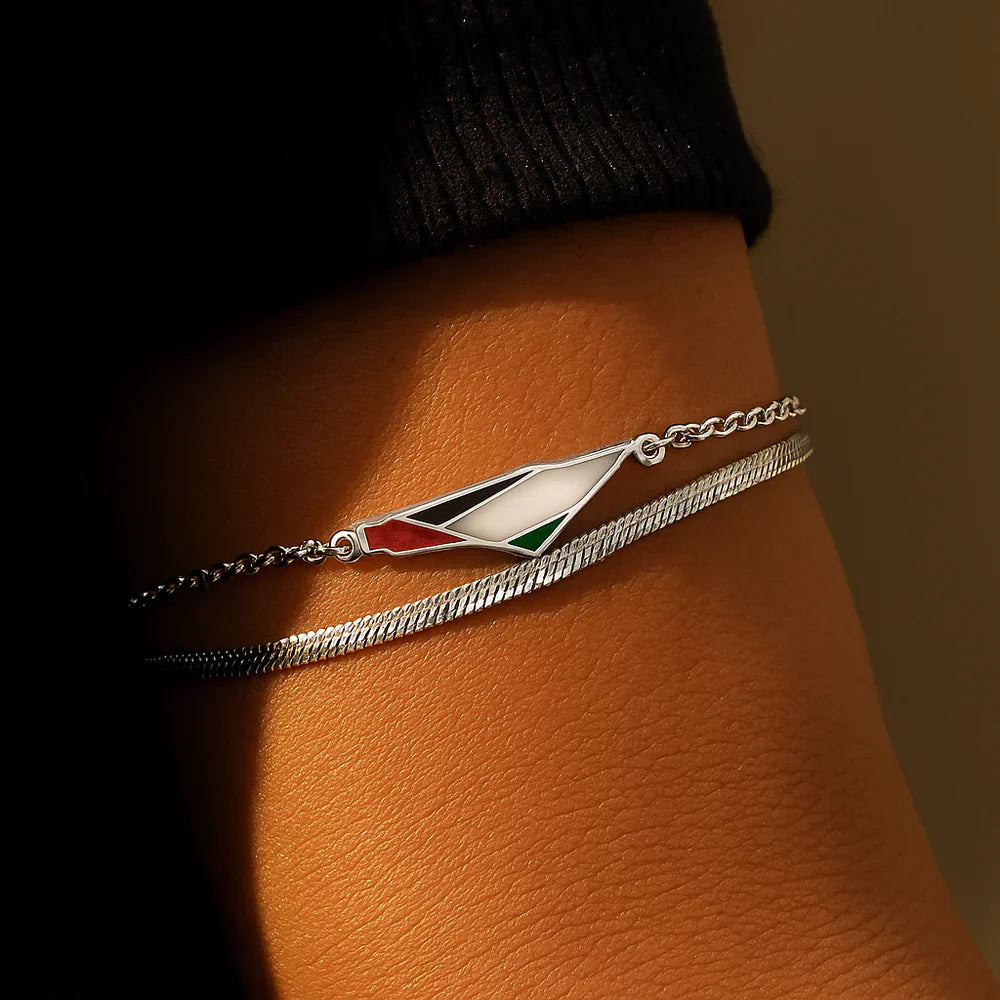 Armband met visgraatmotief Ummahya Unity