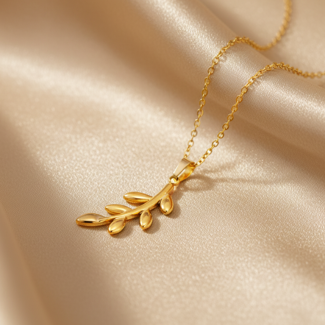 Collier de branches d’olivier Ummahya Palestine