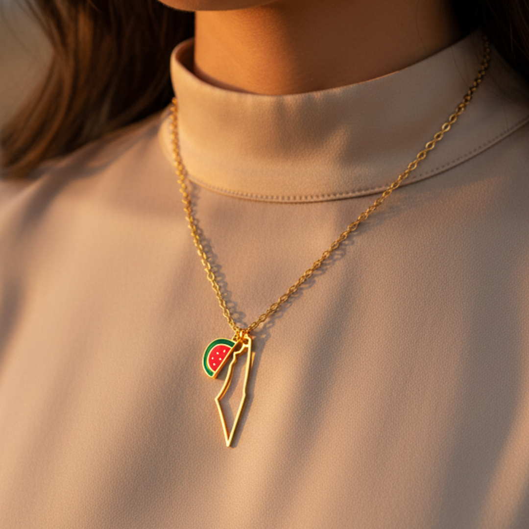 Collier de charme Ummahya Palestine