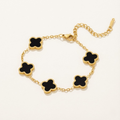 Black clover bracelet