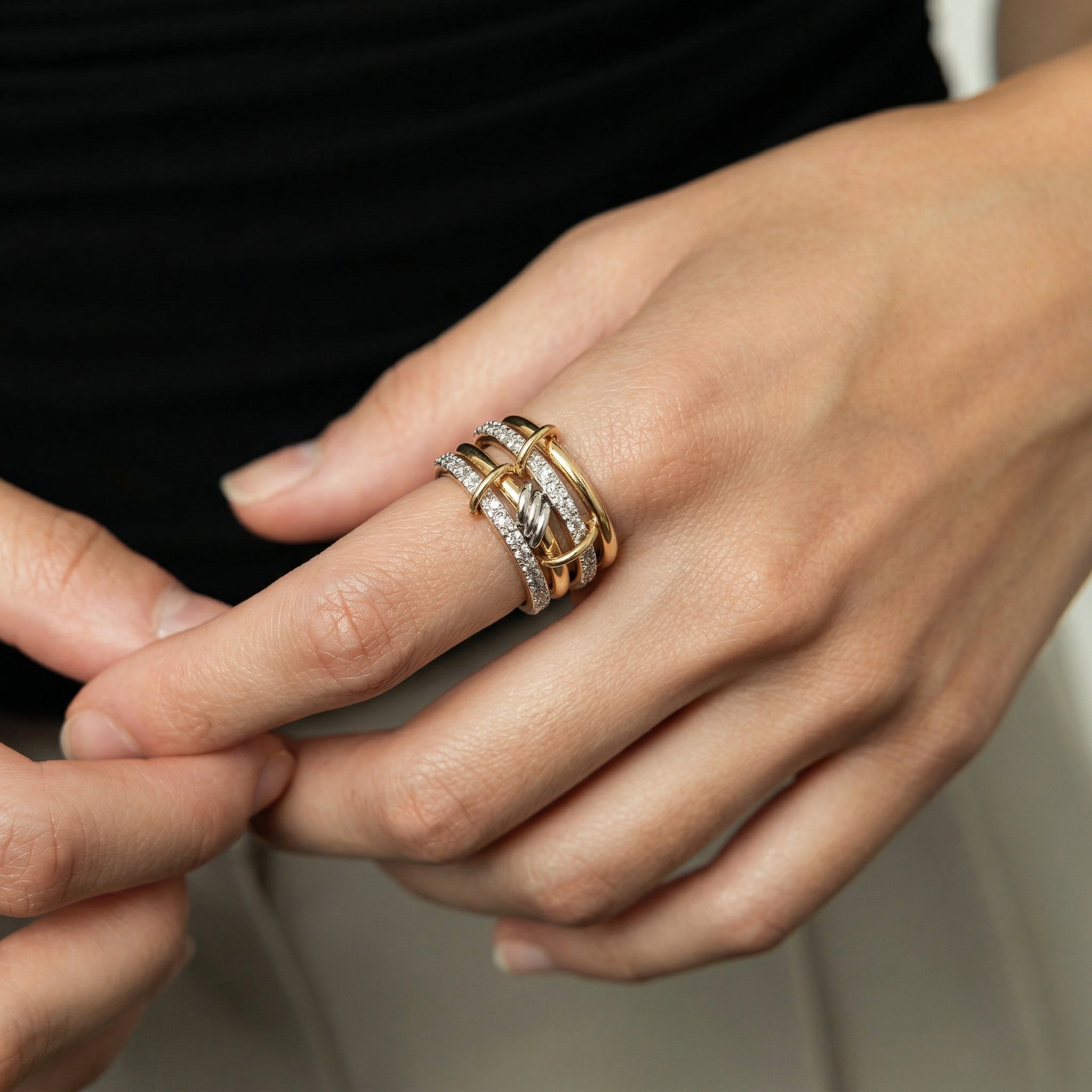 Ring met Ummahya Sabr-steen