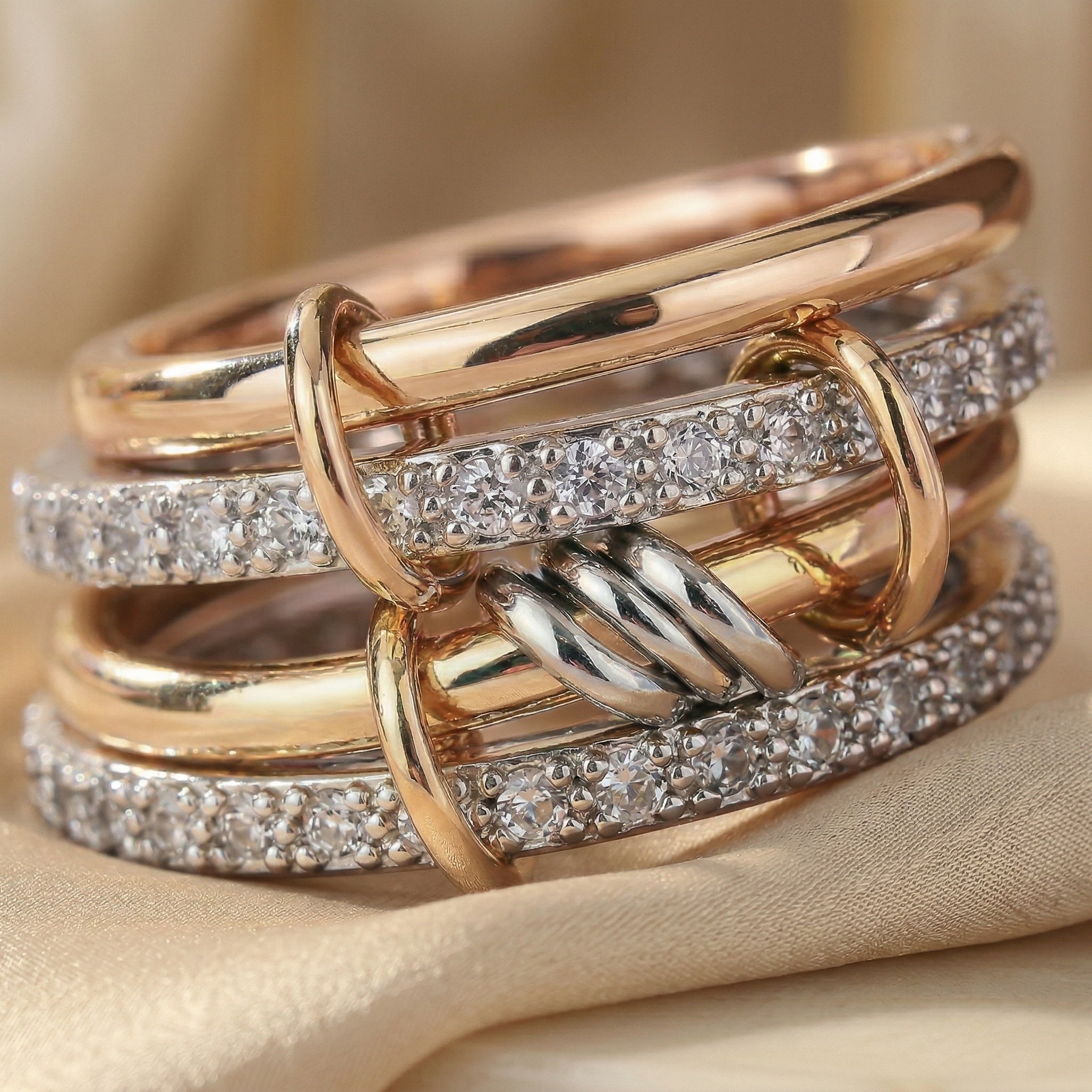 Ring met Ummahya Sabr-steen