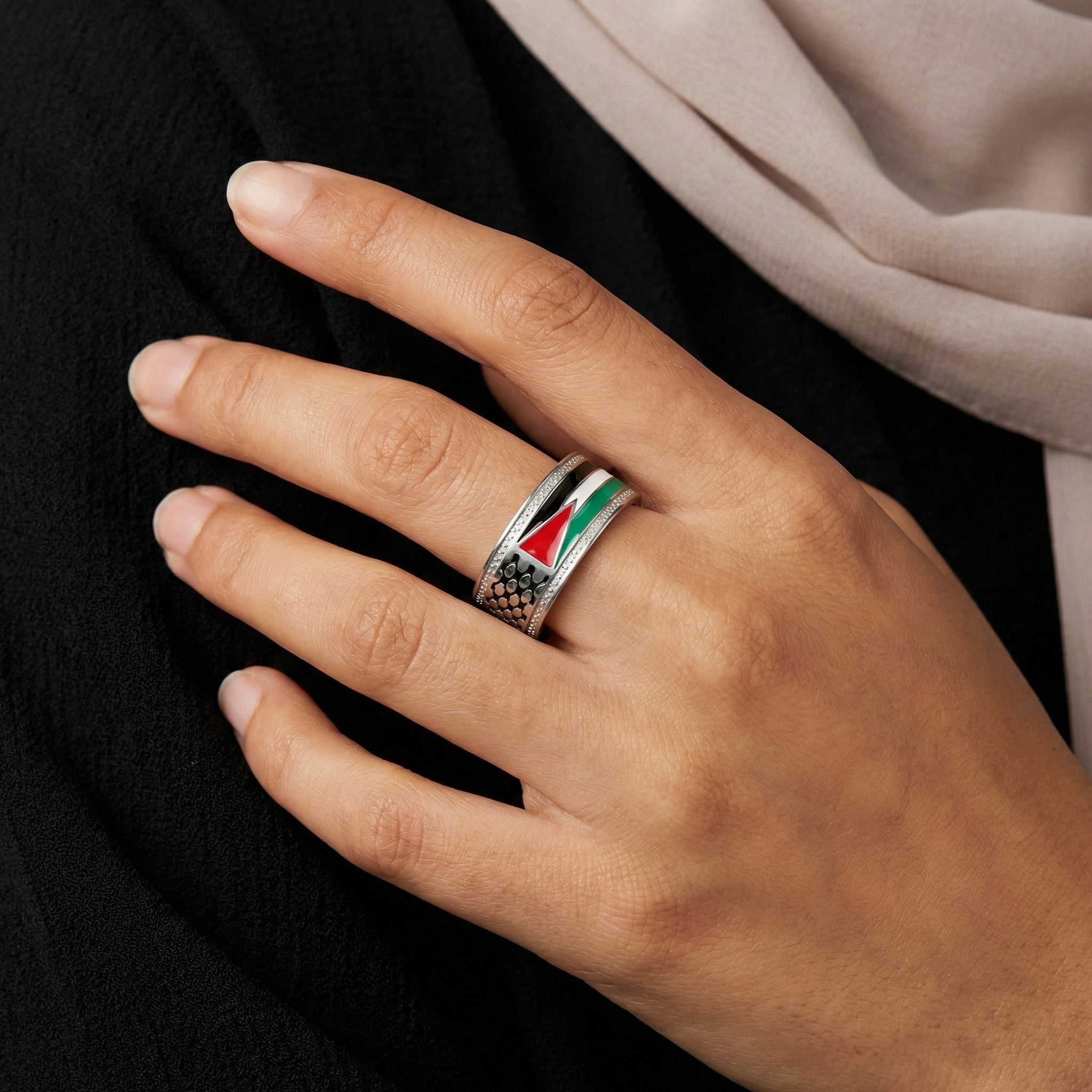 Qamar erfgoedring van Palestina