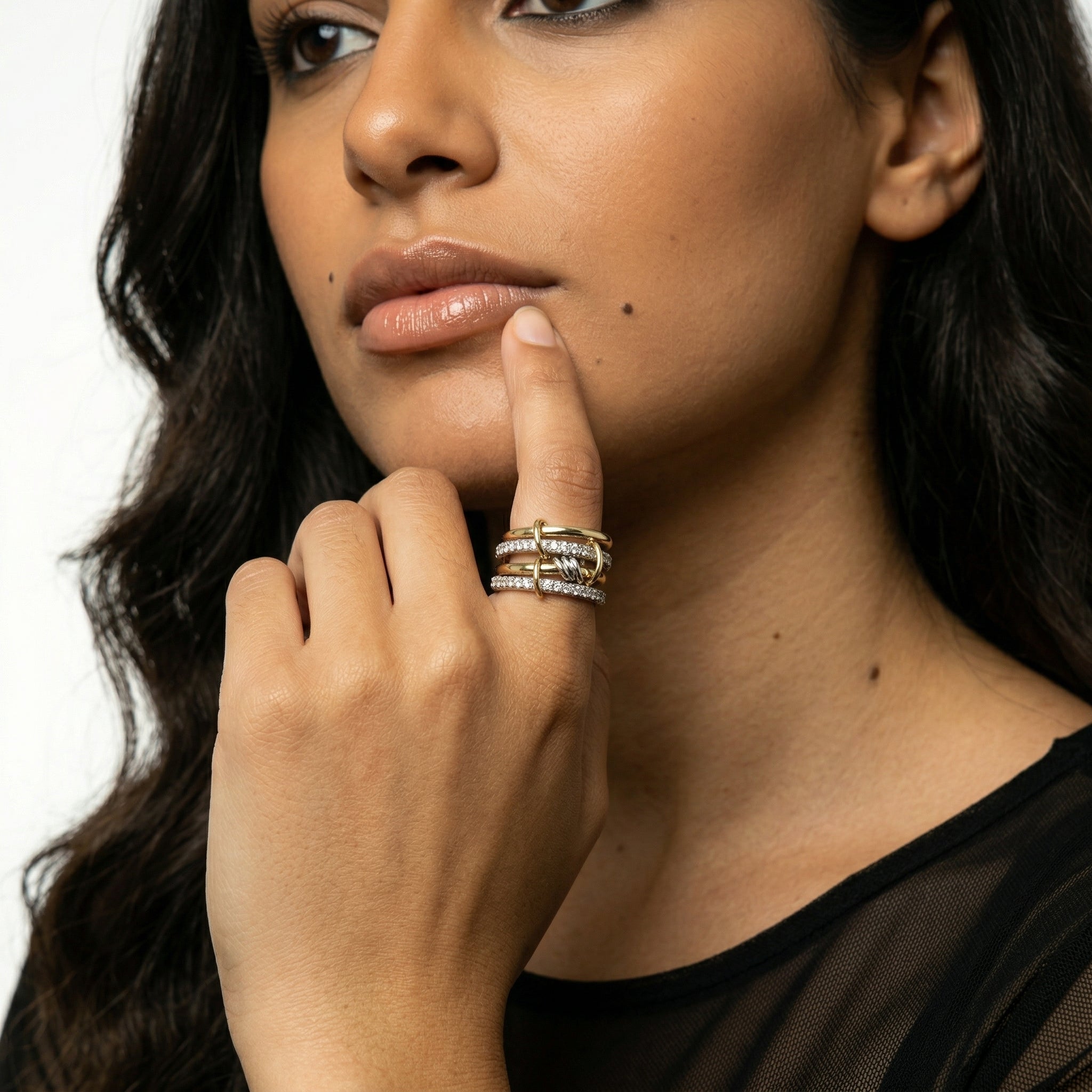 Ring met Ummahya Sabr-steen