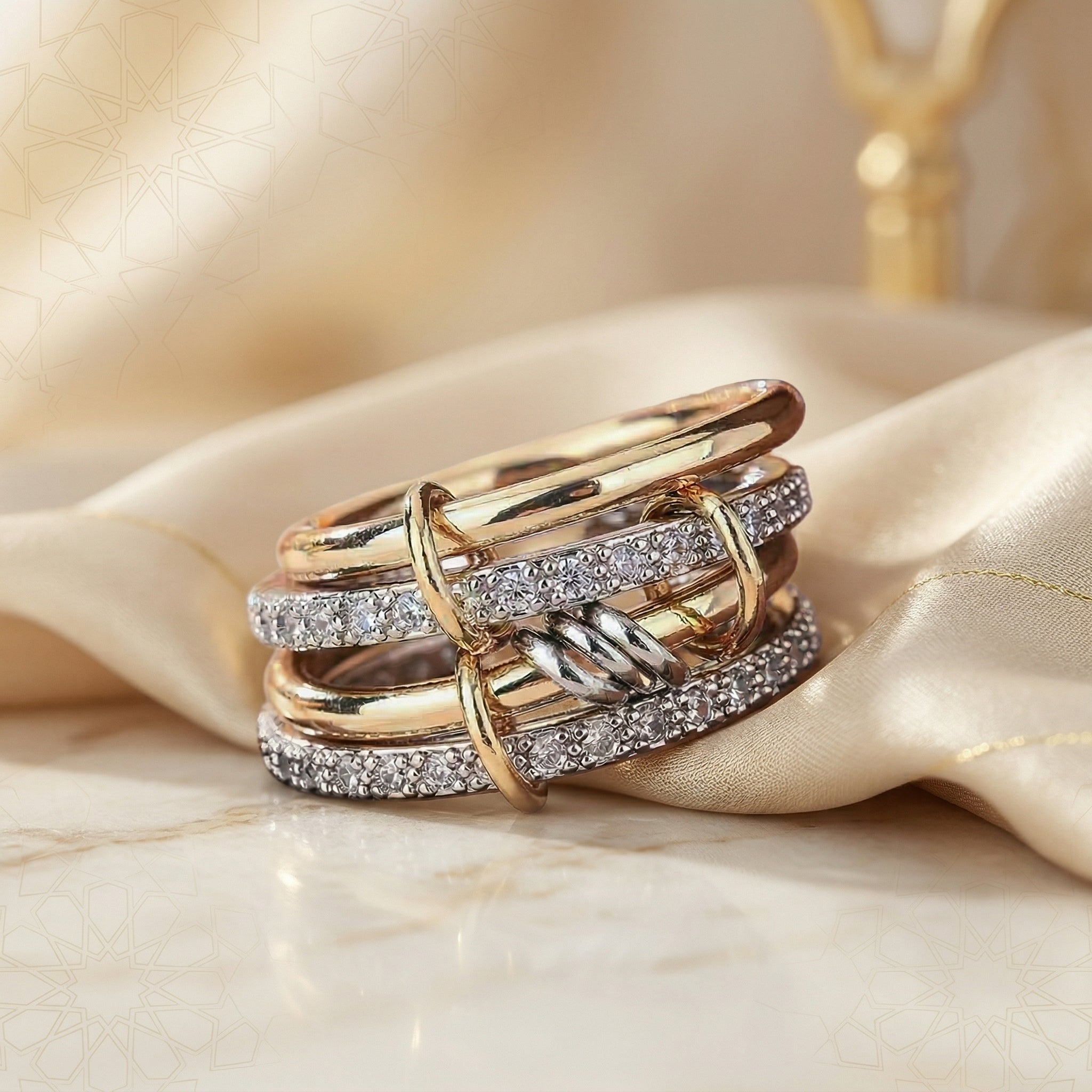Ring met Ummahya Sabr-steen