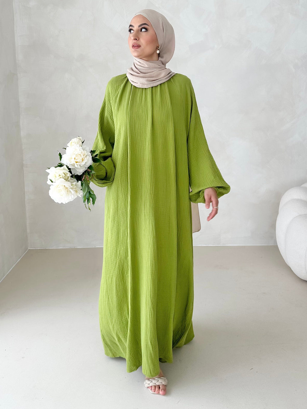 Chiffon jurk