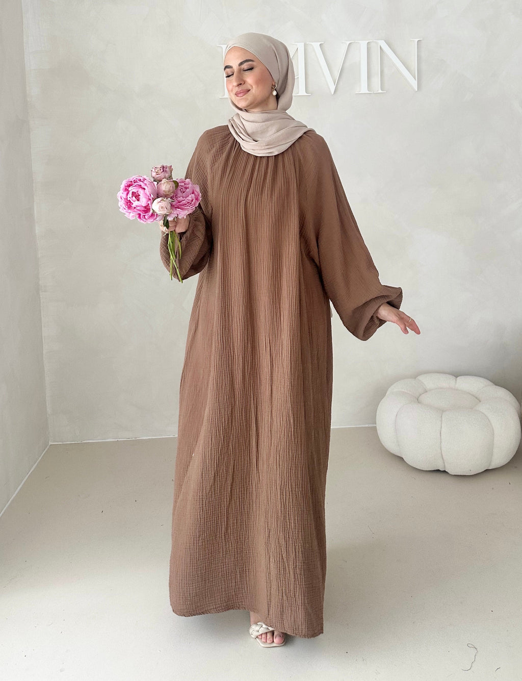 Chiffon jurk