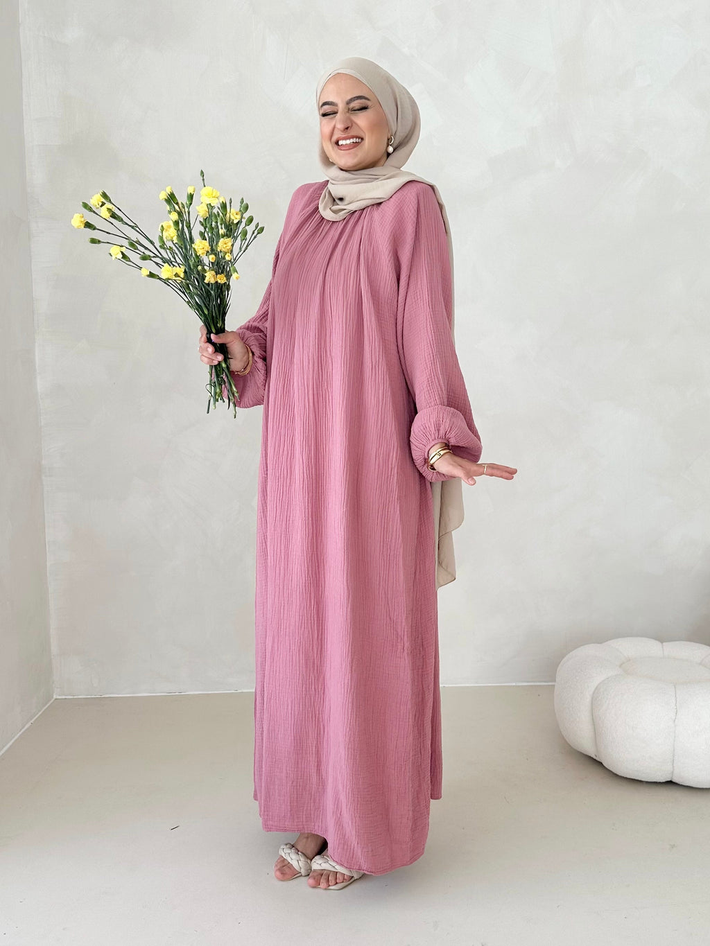 Chiffon jurk