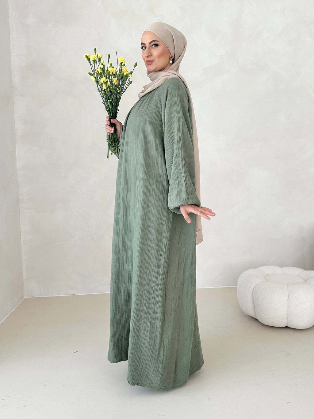 Chiffon jurk