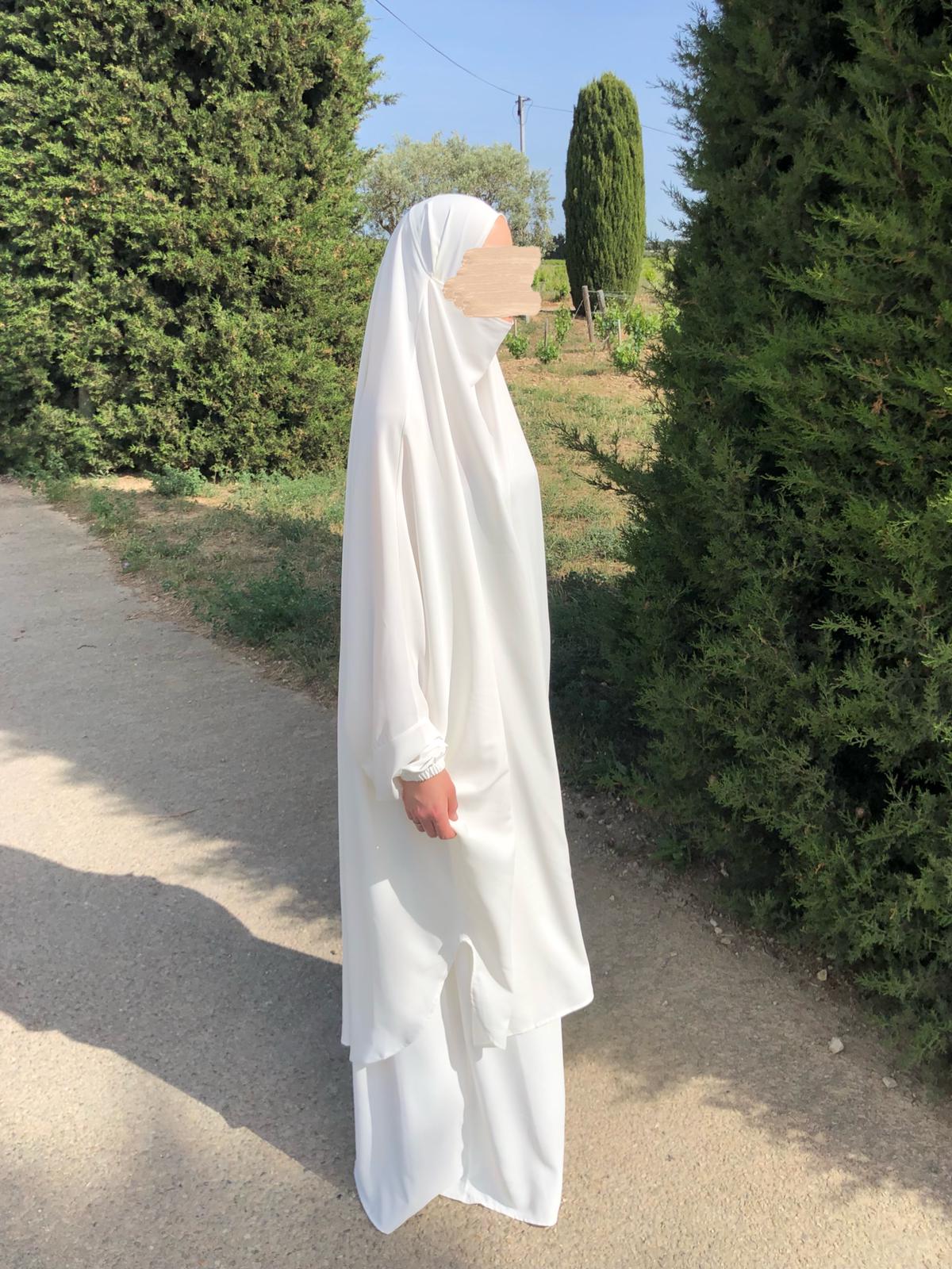 Jilbab 2-delig Rok Medina Zijde (Premium Kwaliteit)