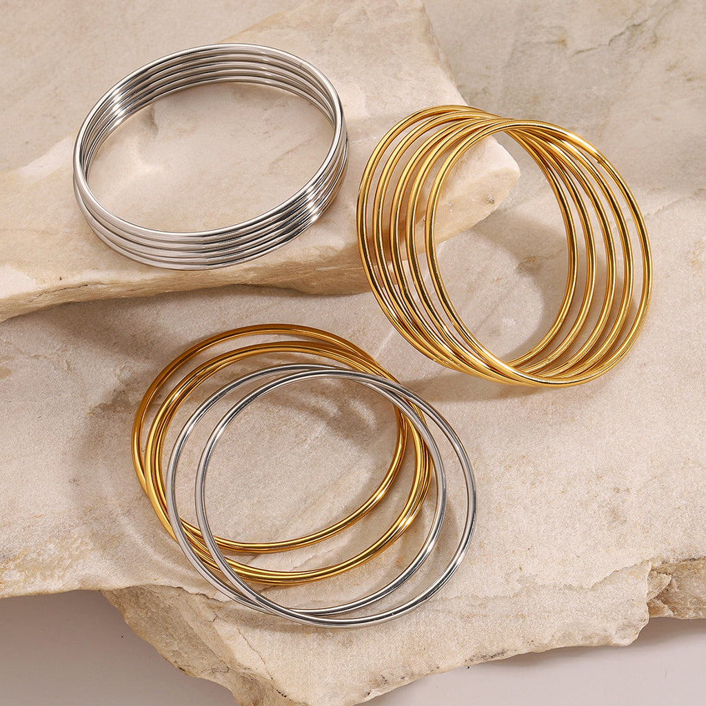 Shannon Gold Bracelet Set
