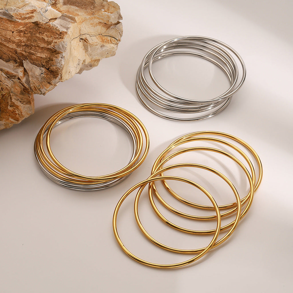Shannon Gold Bracelet Set