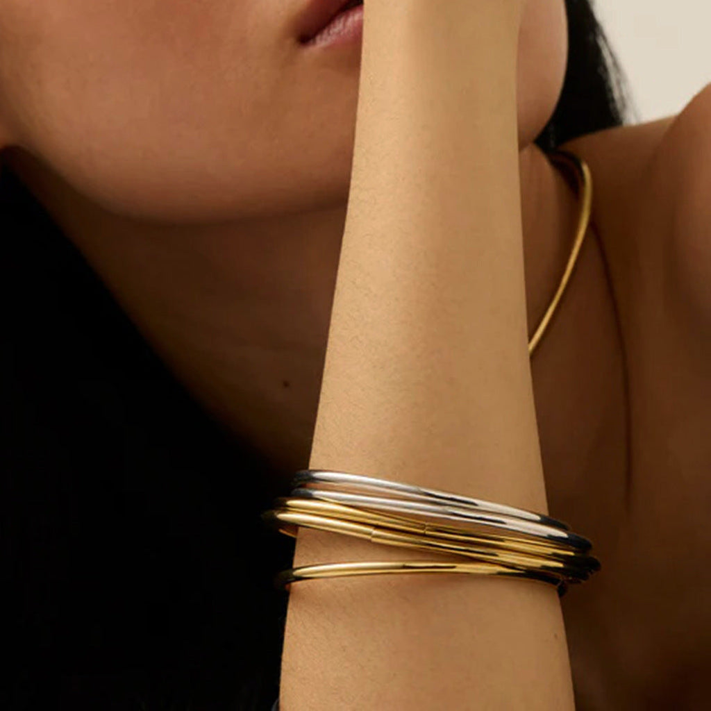 Shannon Gold Bracelet Set