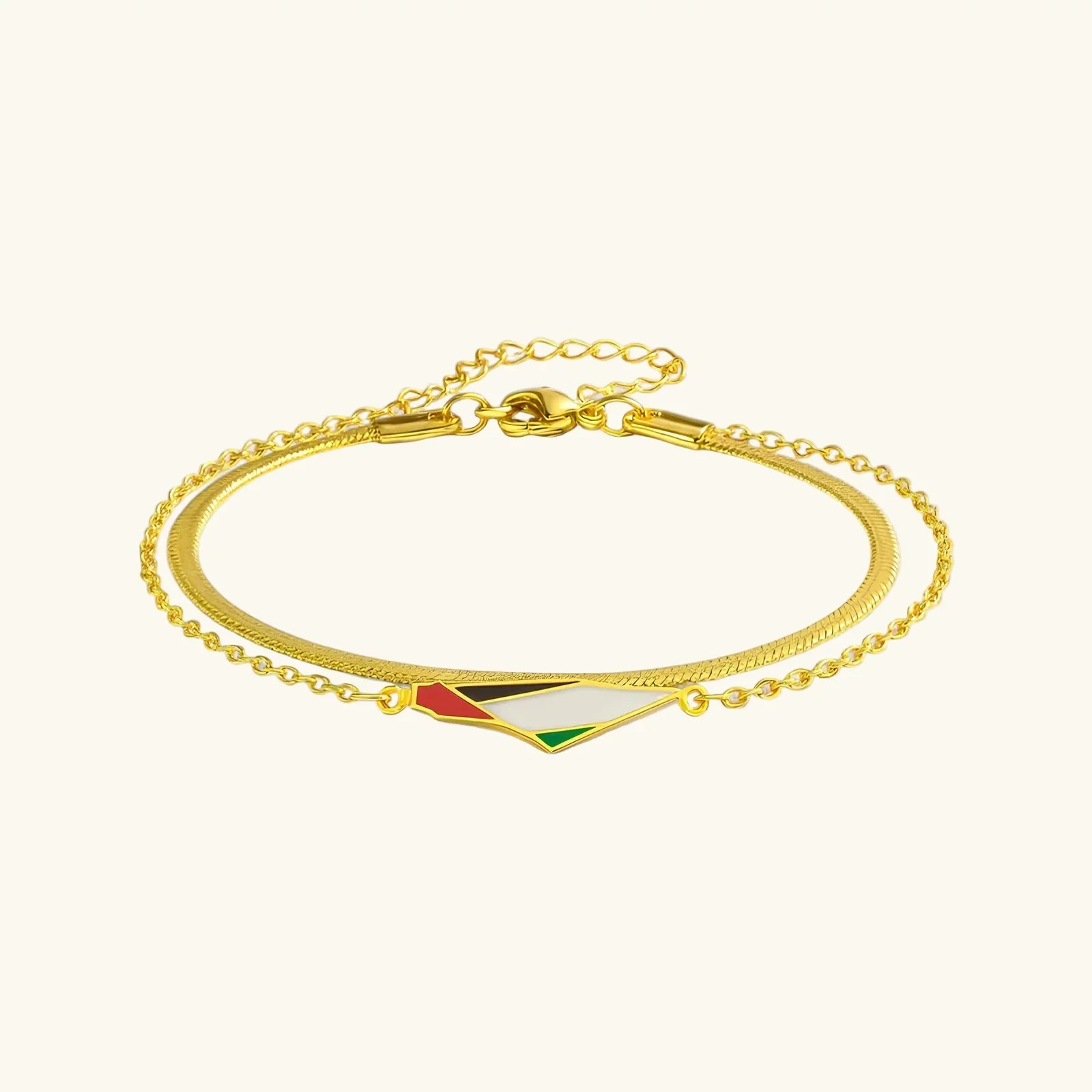 Armband met visgraatmotief Ummahya Unity