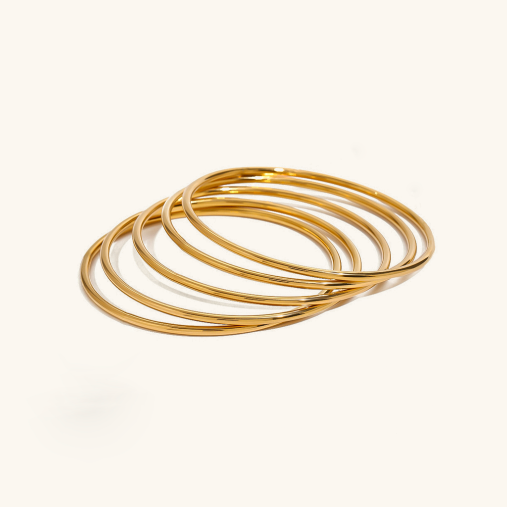 Shannon Gold Bracelet Set