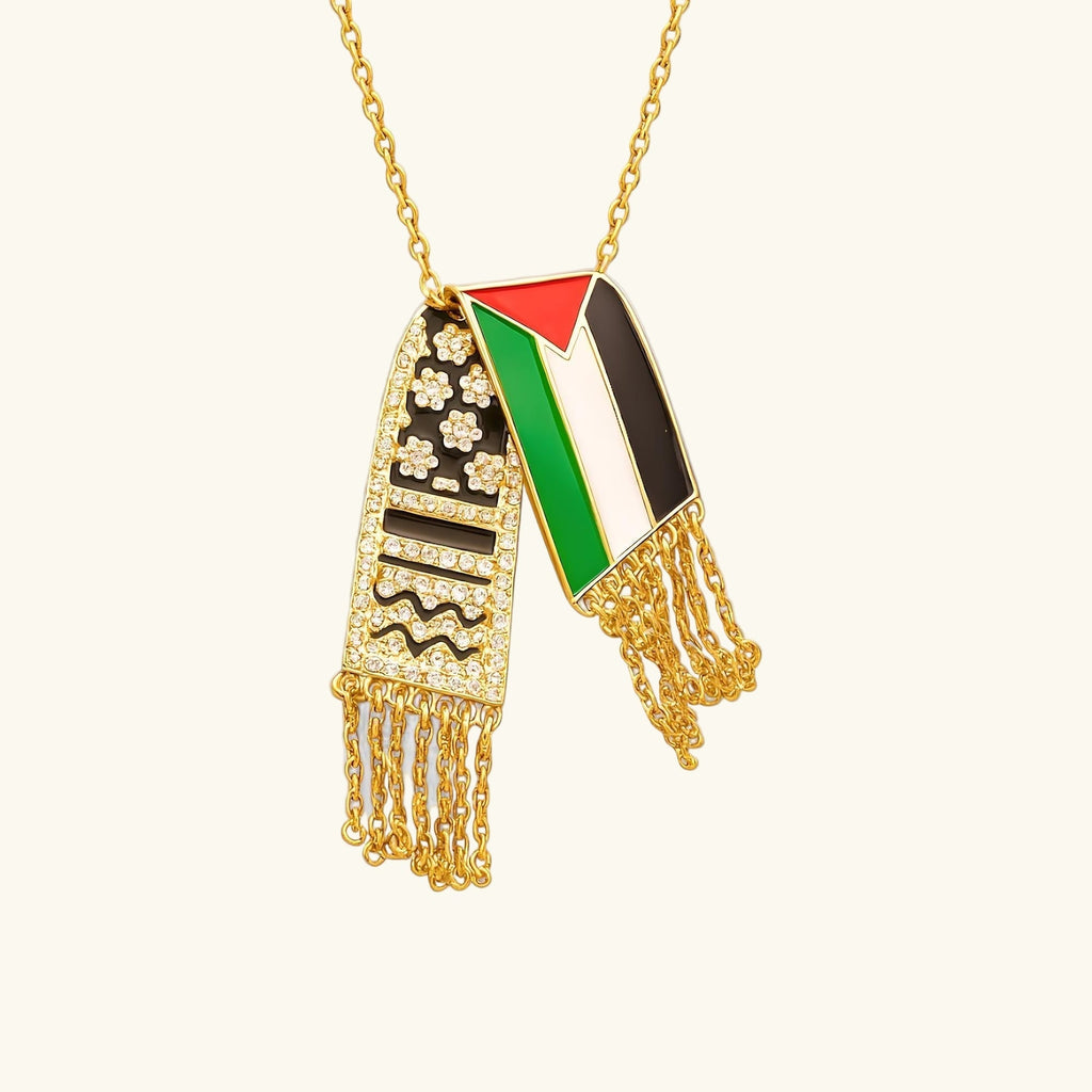 Ummahya Keffiyeh Necklace