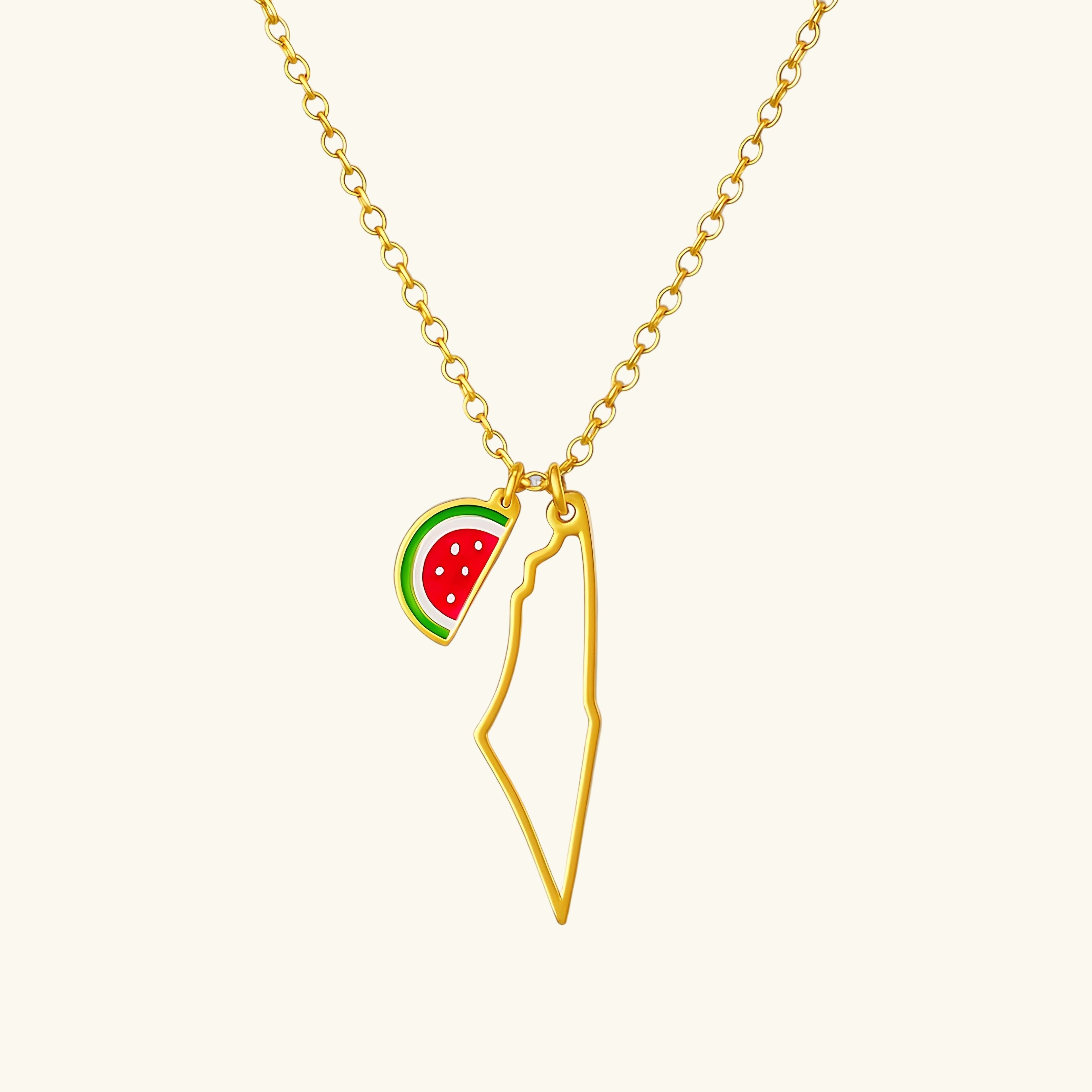 Collier de charme Ummahya Palestine