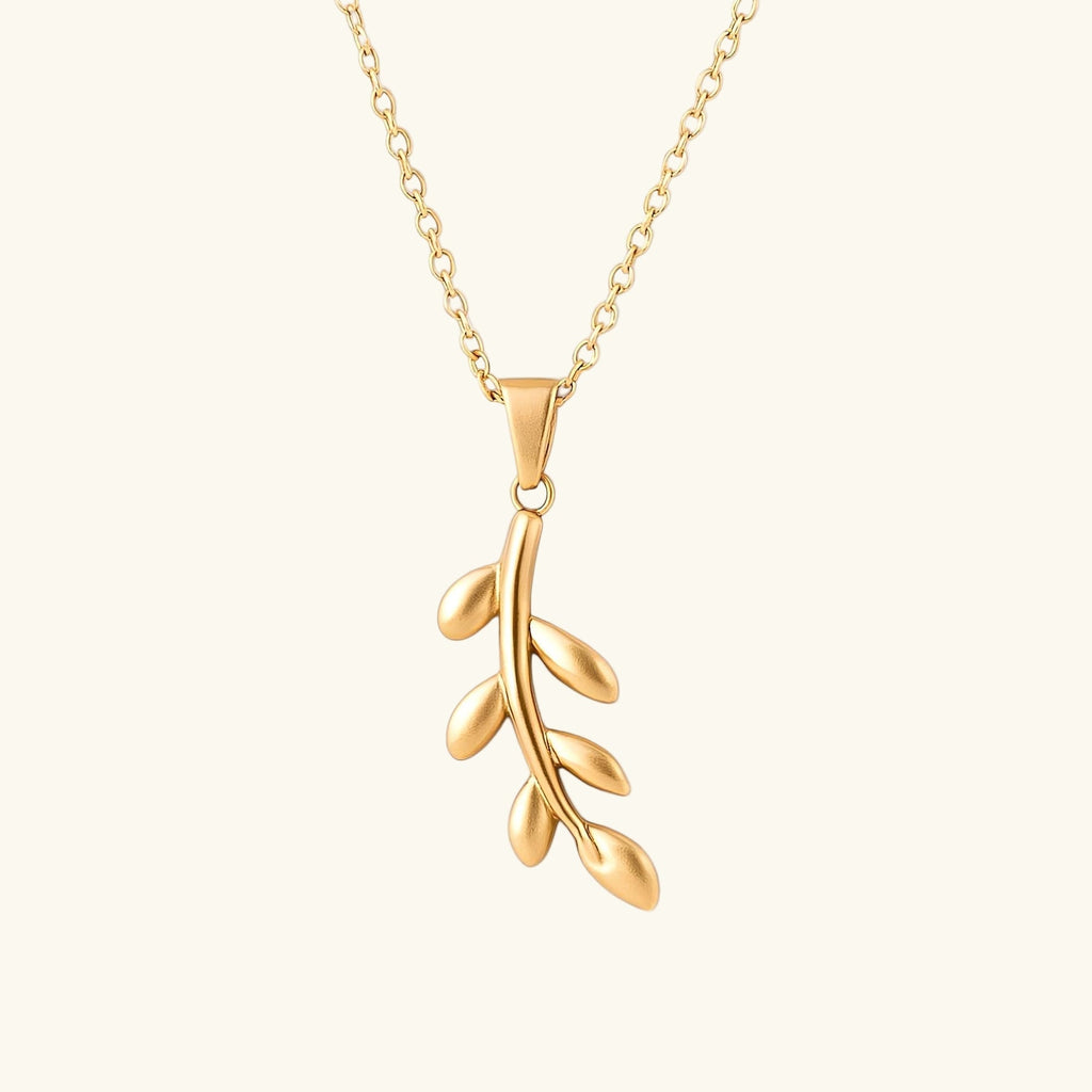 Ummahya Palestine Olive Branch Necklace