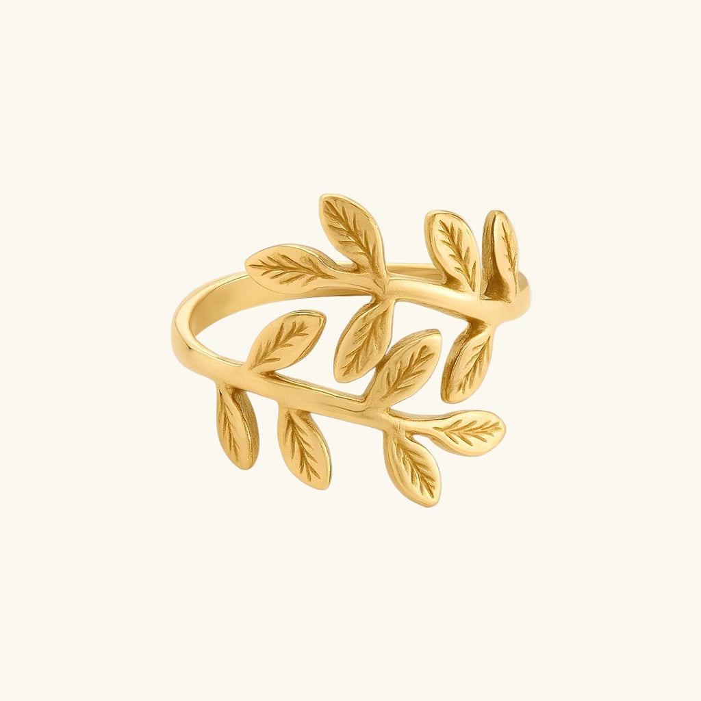 Ummahya Palestine Olive Leaf Ring
