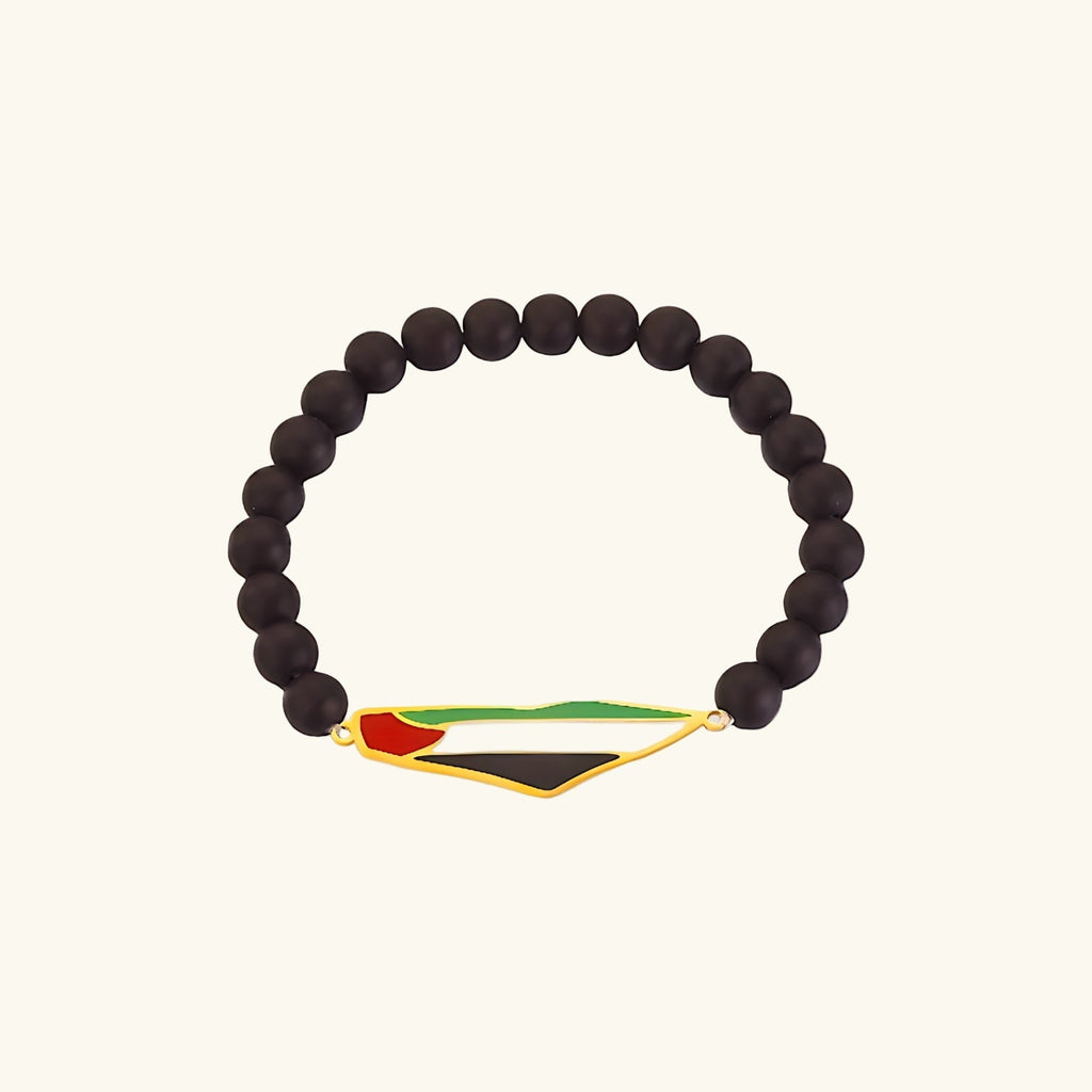 Armband met Ummahya Palestina kralen