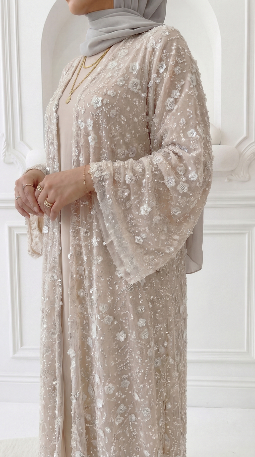 Yasemin Cream Set