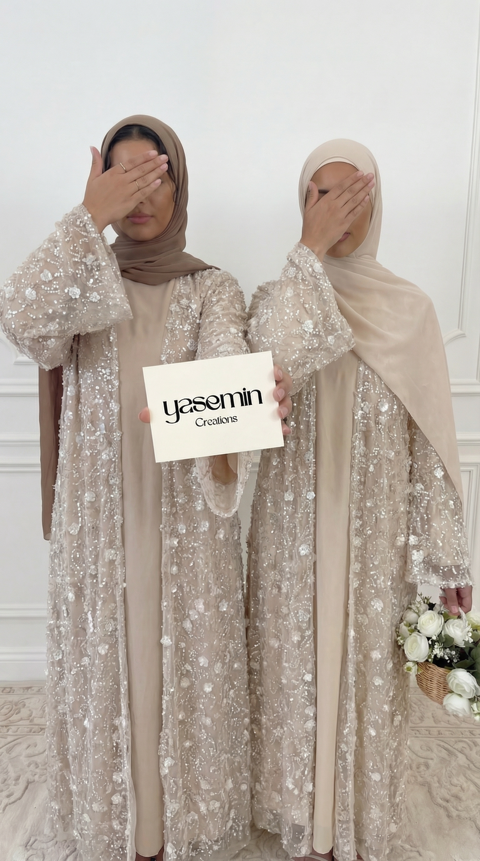 Yasemin Cream Set