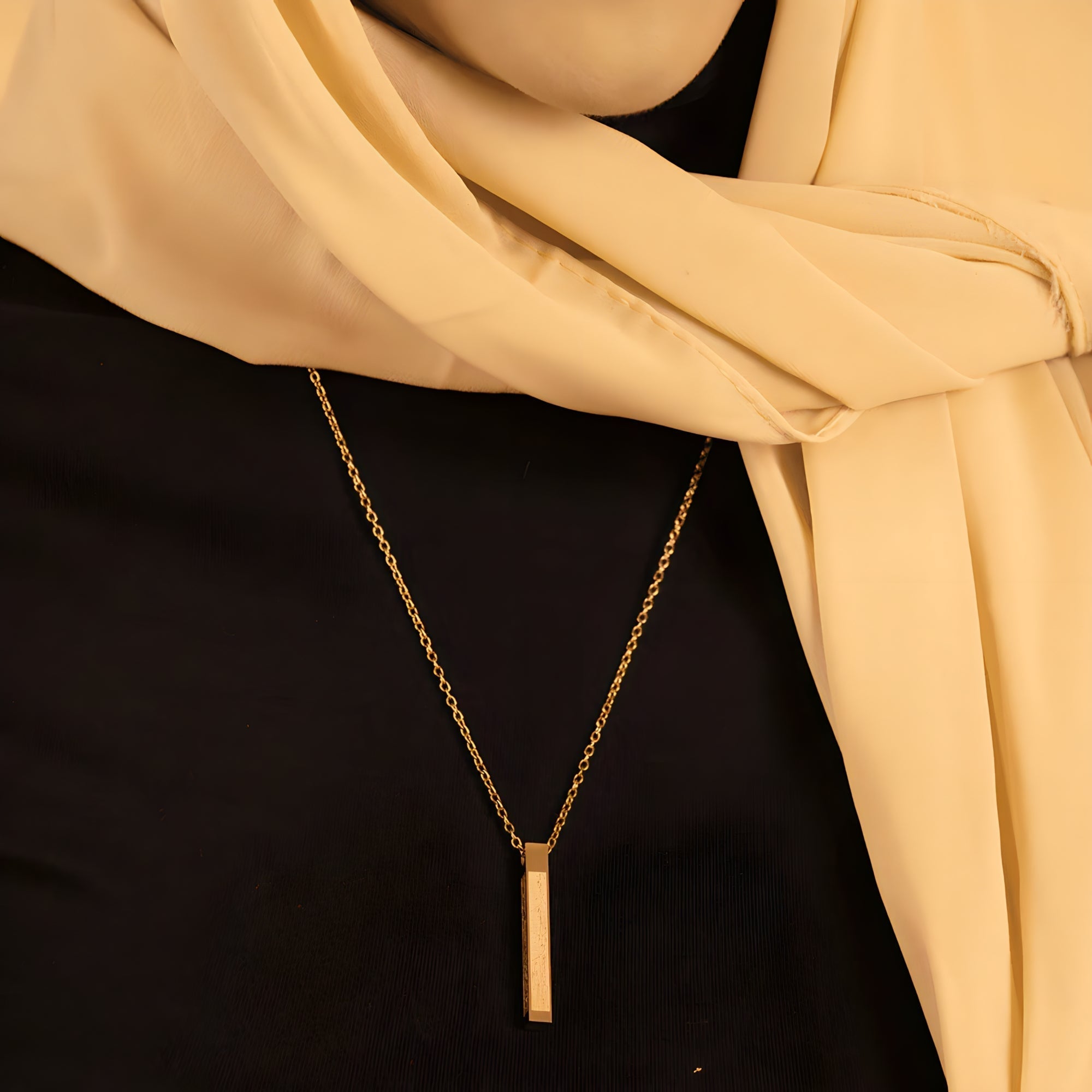Collier de barre Ayatul Kursi