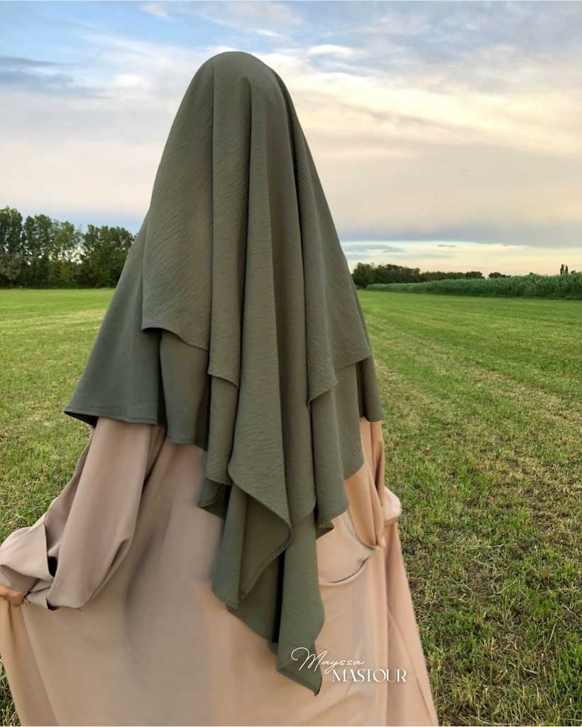 Two-Layer Jazz Khimar