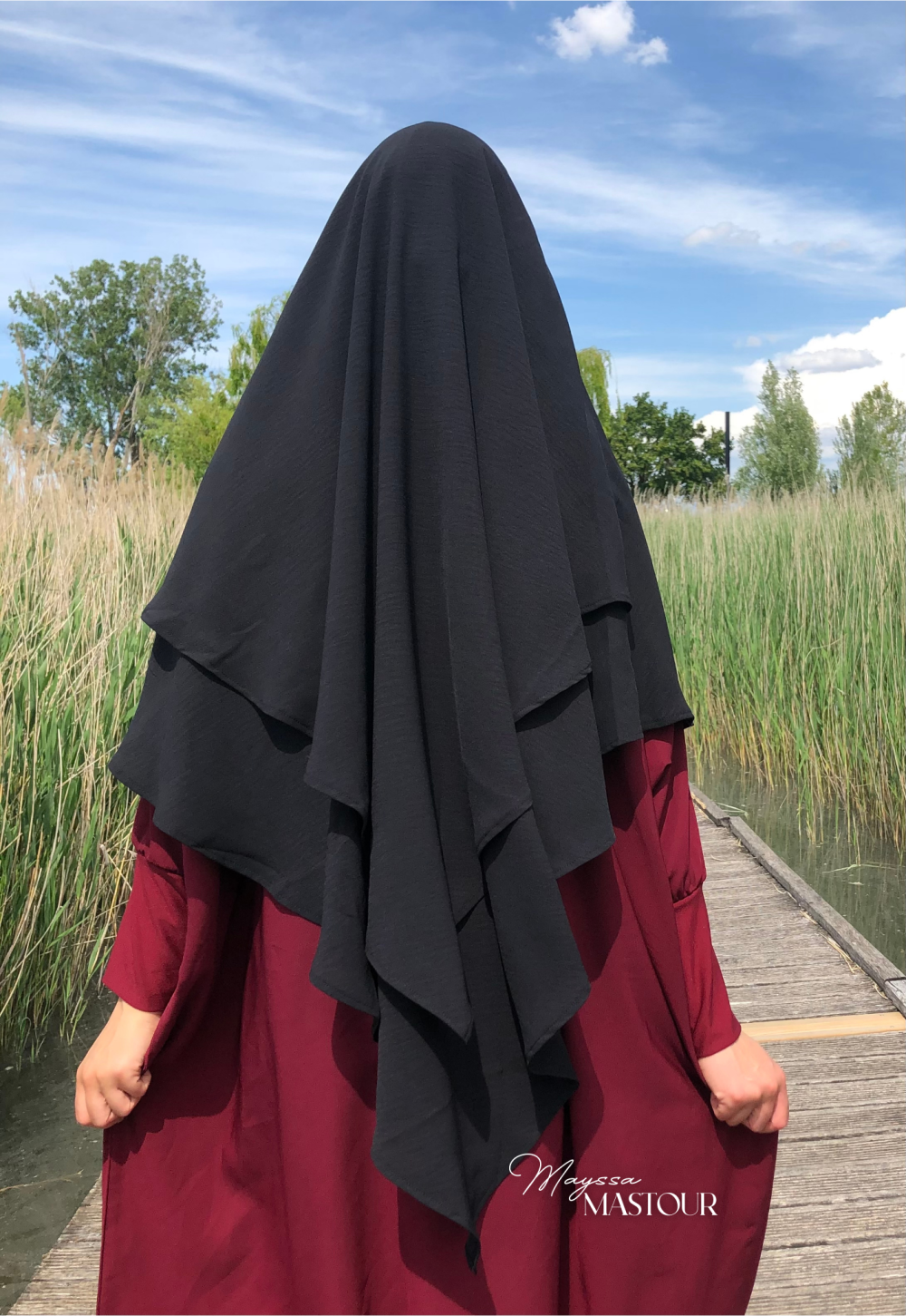 Two-Layer Jazz Khimar